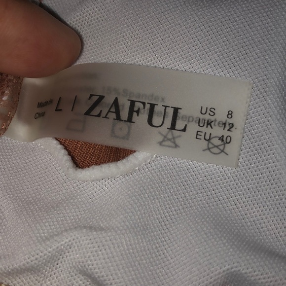 NWOT Ribbed Bikini Set - Picture 4 of 7